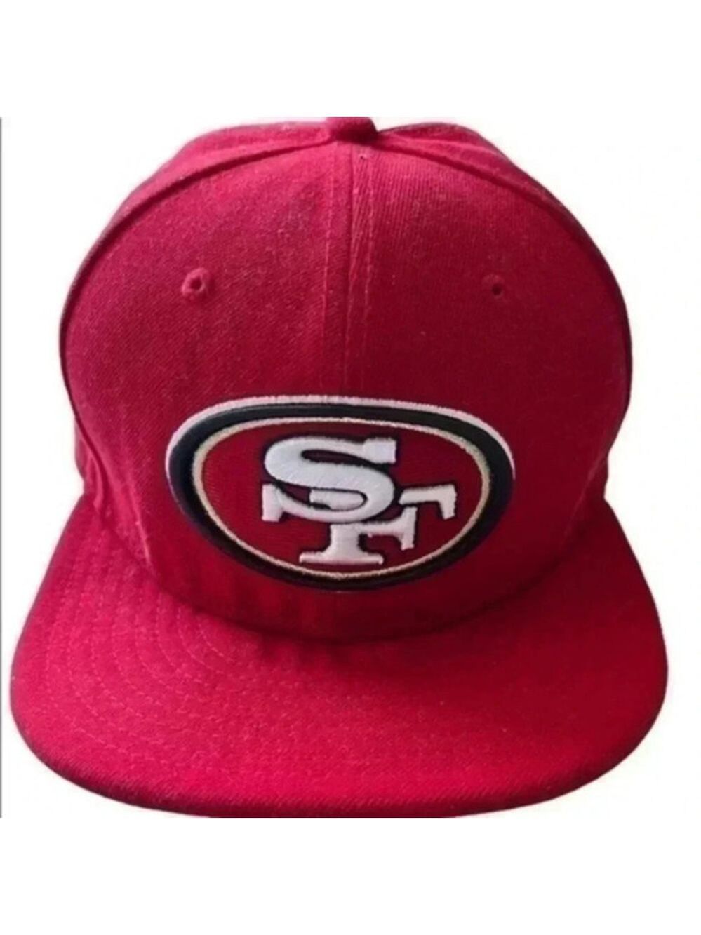 New Era SF NFL San Francisco 7 1/4 Red Hat